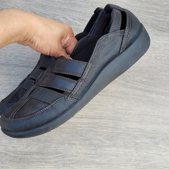 Clarks Comfort Women's Straps Sandals Sz 10 - Picture 9 of 14